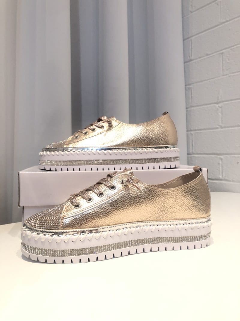 Sky Sneakers – Rose Gold