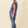 Amour Gold Tee - Indigo - Image 2