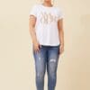 Amour Gold Tee - White - Image 4