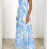 Los Cabos Boho Maxi - Blue - Image 4