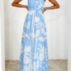 Los Cabos Boho Maxi - Blue - Image 3