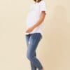 AZE Sequin Tee - White - Image 3