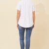 AZE Sequin Tee - White - Image 2