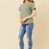 Coco Solid Tee - Sage - Image 3