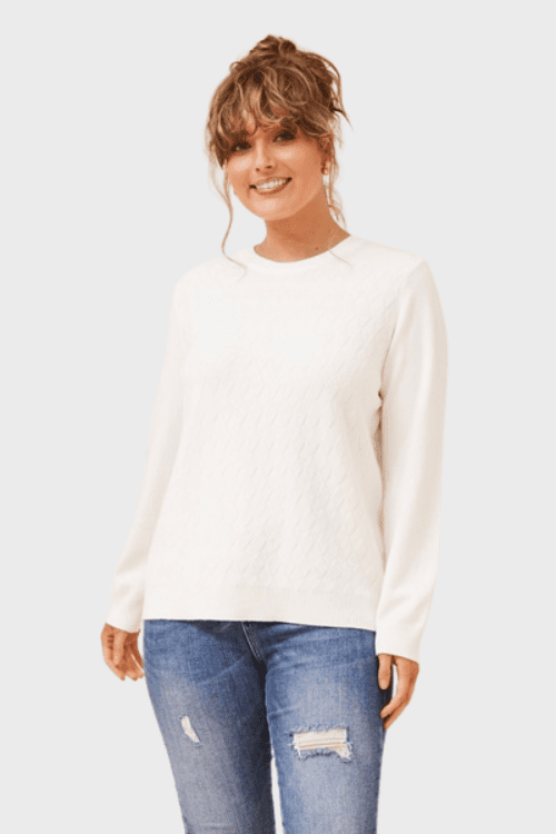 Bobby Knit - White
