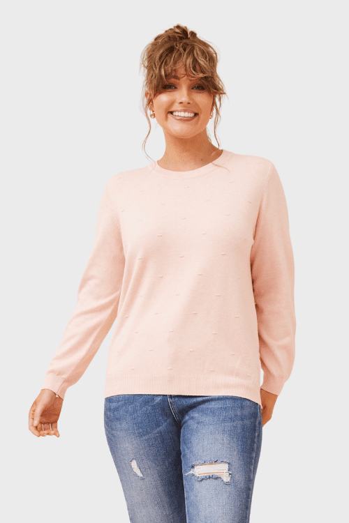 Alysha Knit - Baby Pink