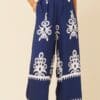 Priya Flare Pants - Blue - Image 4