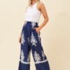 Priya Flare Pants - Blue - Image 2