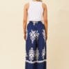 Priya Flare Pants - Blue - Image 3