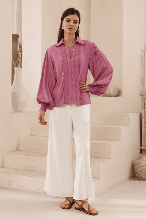 Maia Blouse - Mauve