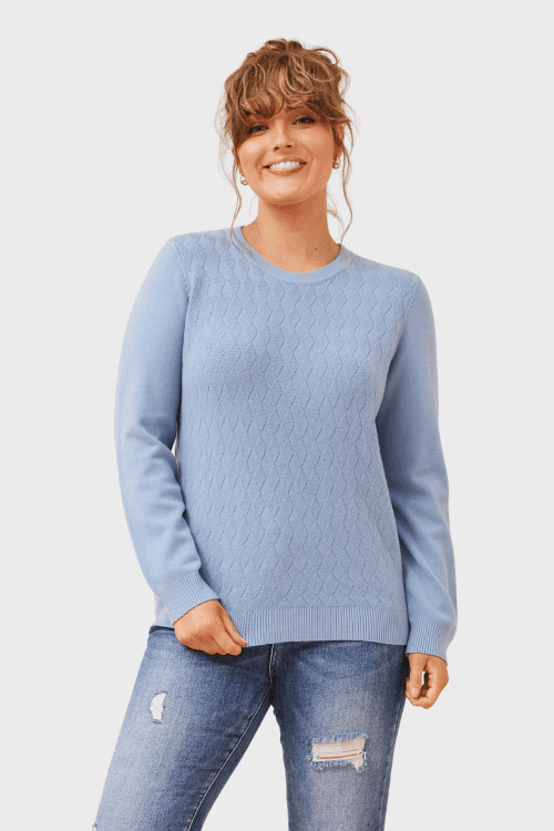 Bobby Knit - Blue Jean