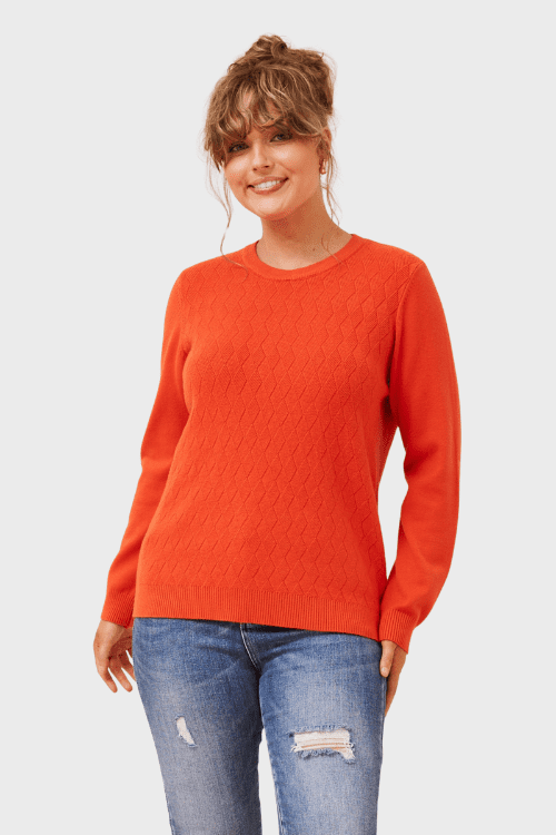 Bobby Knit - Burnt Orange
